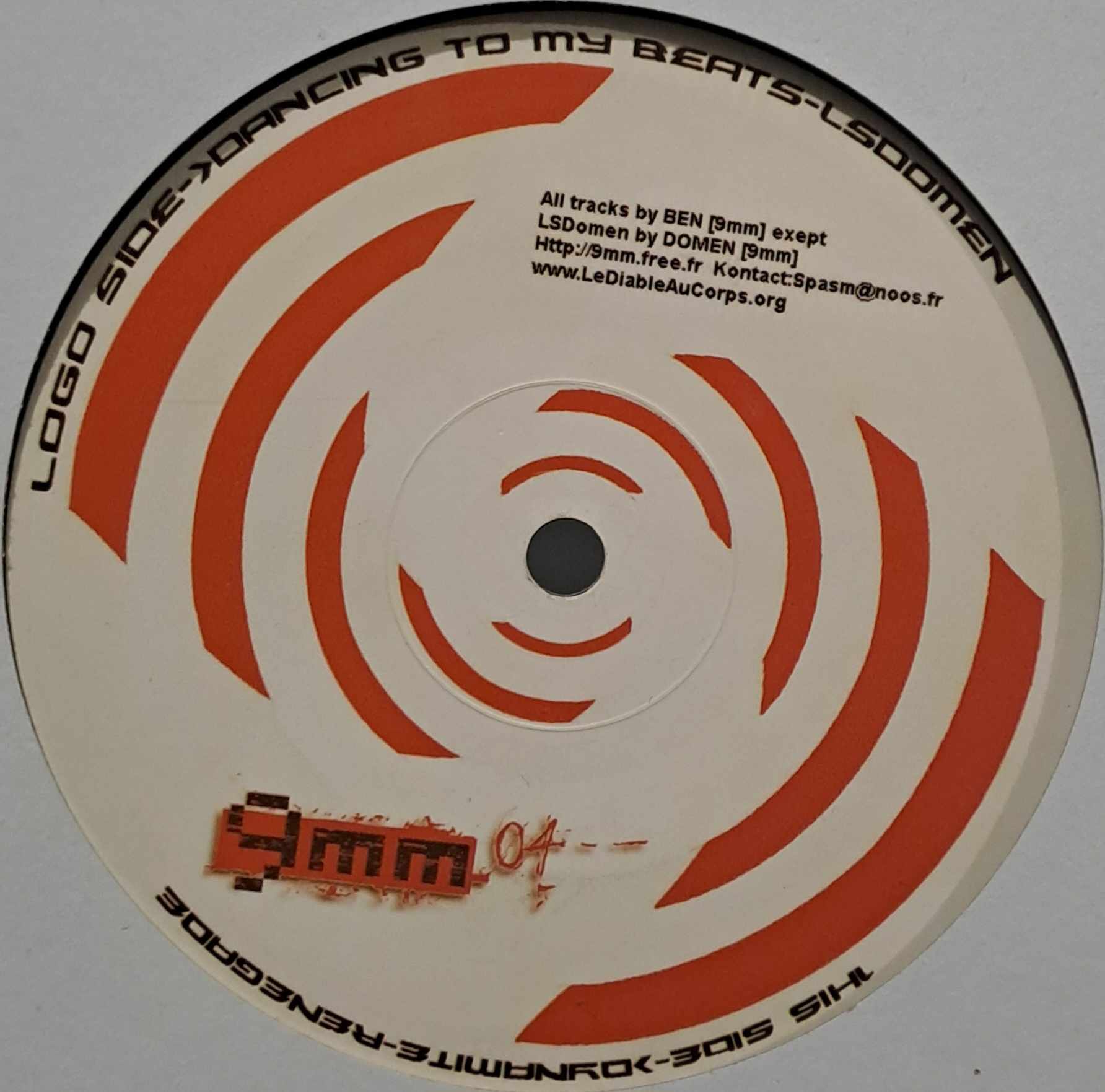 9mm 04 - vinyle freetekno